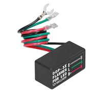 GUUZI OP-3X Flasher para LED12V MAX: 240W Relé Intermitente LED Relé Intermitente LED Electrónico Fix Bombillas Intermitentes de Motocicleta Hyper Flash D