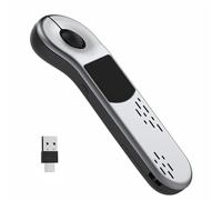 GUVOHUT Air Mouse para PC/iOS/Android con panel táctil, Bluetooth 2.4G, control remoto para PowerPoint/Keynote/Tiktok/cámara/aplicación Kindle, presentación inalámbrica recargable para puntero PPT