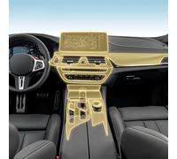 Guvsad Película para interior de coche, tablero de piano, consola central, PPF, antiarañazos, película de protección de TPU transparente, accesorios para BMW M5 F90 20-2023 (estilo A para RHD)