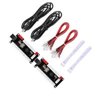 Guwarry 2-Player Zero Delay Genérico Game Controller USB a Joystick para MAME y Raspberry Pi 1/2/3 RetroPie DIY Proyectos Soporte para SANWA Partes