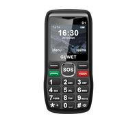 Guwet A2 2G telefono movil para Mayores, con señal Fuerte, Dual SIM, botón SOS, Teclas Grandes, Larga autonomía en Espera y Color Negro