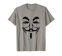Guy Anonymous Fawkes - Camiseta para disfraz de Halloween Camiseta