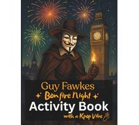 Guy Fawkes Bonfire Night Activity Book with K-pop vibes
