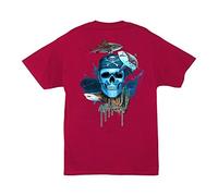 Guy Harvey Pirate Reef - Camiseta (talla M), color rojo