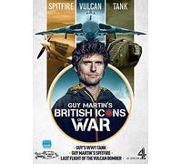 Guy Martin's British Icons of War (Spitfire, Vulcan Bomber & WW1 Tank) [DVD]