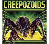 Guy Moon - Creepozoids (O.S.T.) (Clear with Silver Pearlescent Swirl & Blood Red Swirl Vinyl) [Vinilo]