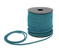 Guy Ropes 50M 4MM Thick 7 Core Outdoor Cuerda de Supervivencia para Acampar al Aire Libre Senderismo Tiendas de toldos(Azul y Negro)
