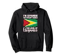 Guyana Flag Proud Elegant Guyanese Boyfriend Girlfriend Sudadera con Capucha
