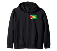 Guyana Guyanese Flag Carnival Mas Sudadera con Capucha