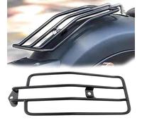 GUYANA Portabultos para Harley para Davidson Sportster XL 883R 2002-2003 Accesorios para Motocicletas Portaequipajes Asiento Individual Portaequipajes De Acero(Nero)