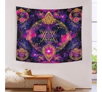 GUYDZOOM Mandala Estampado 3D Tapices Decoración De Pared Estética Tapiz De Pared Paño De Pared Decoración Para Dormitorio O Sala De Estar Tapiz 70cmx100cm