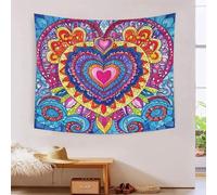 GUYDZOOM Mandala Estampado 3D Tapices Decoración De Pared Estética Tapiz De Pared Paño De Pared Para Decoración De Habitación Tapiz 70cmx100cm