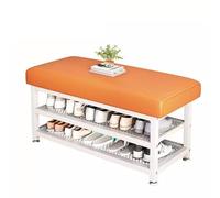 Guyifuny Banco para Zapatos Resistente con cojín | Organizador de Varios tamaños (60/80/100/120 cm) | Fácil Montaje para Sala de Estar y Pasillo