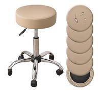 GUYIRT Juego de 2, 4 y 6 fundas impermeables para taburetes de bar, fundas redondeadas para taburetes de bar, para el hogar, restaurante, oficina, hotel (color caqui, paquete de 6)