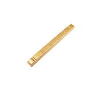 Guyker 43mm Guitar Nut Pre-Slotted - Brass Adjustable Nuts Replacement for Strat Tele LP style Electric Guitar or Bass