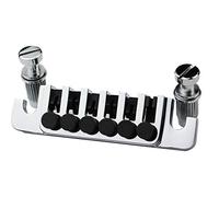 Guyker Guitar Bridge Tailpiece - Tune-O-Matic Bridges Replacement for EPI LP SG 6 String Electric Guitar (Chrome)