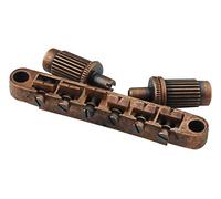 Guyker Guitar Saddle Bridge - Tune-O-Matic Bridges with Studs Replacement for LP EPI 6 String Electric Guitar (Bronze)