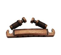 Guyker Guitar Tune-O-Matic Tailpiece Stop Bar with Studs - Bridges Parts Replacement for LP SG Style 6 String Electric Guitar (Bronze)
