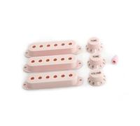 Guyker - Juego de 3 piezas de plástico para guitarras de una sola bobina (espaciado de poste de 52 mm) y 1 volumen de 2 tonos 1V2T y 1 anillo de montaje para guitarra eléctrica y bajo (PS030-5)
