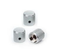 Guyker - Perillas de control de potenciómetro de bajo para guitarra con 6,5 mm de diámetro. Ollas de eje - Botón de latón de alta calidad para interruptor de volumen de tono de velocidad para guitarra