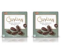 Guylian Bombones de Chocolate Belga, Bombón Relleno de Praliné de Chocolate Negro, Chocolate en forma de Frutos de Mar con 72% de Cacao, 20 Unidades por Envase, 225 g (Paquete de 2)