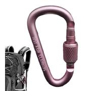 Guyline Tensioner | Aluminio Alloy Rope Tensioner Guyline Cord Adjusters | D Ring Tensioner Outdoor Tent Camping Hiking Accessories, Wind Rope Buckles