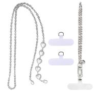 Guyode 4 Piezas Lanyard Personalizado, Correa Movil Cuello, Cordón de Correa Colgante con Parches Duraderos, Correas Ajustable para Cuello per Todos Los Teléfonos Inteligentes y la Mayoría Funda