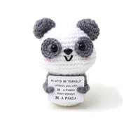 Guyode Divertente Pocket Hug, Peluche Personalizzato, Regali Amica di Compleanno Decorazione, Regali Simpatici per Uomo Donna, Creative Mini Plush, Regalo Divertente e Motivazionale (Panda)