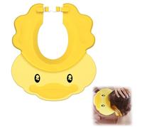 Guyode Gorro de Ducha para Bebé Ajustable Protector Cabeza Bebe Suave y Flexible Gorro Ducha Niños Protege tu Cara y tus Oídos se Aplica a Lavado de Cabello para Niño Niña