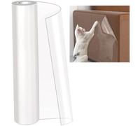 Guyode Protector de Muebles Gatos, 20 X 300 CM Antiarañazos Gato Sofa, Protector Puertas Arañazos Perro, Cinta Protectora de Muebles, Protectors de Sofa Anti Gatos para Muebles Kratzfolie Katzen