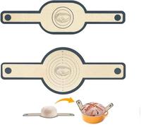 Guyode Tapete Silicona Horno, Protector de Horno Antiadherente con Mango Largo, Alfombrilla Horno para Transferir Masa, Eslinga de Pan de Multifunción Alfombrilla para Hornear de Fibra de Vidrio