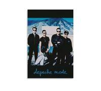 GUYREWGRUG Depeche Mode - Póster para decoración de habitación, dormitorio, lienzo decorativo para pared, 60 x 90 cm, estilo sin marco