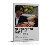 GUYREWGRUG Póster de My Own Private Idaho para decoración de habitación, dormitorio, lienzo, arte de pared, 50 x 75 cm, estilo marco