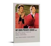 GUYREWGRUG Póster de My Own Private Idaho para decoración de habitación, dormitorio, lienzo decorativo para pared, 20 x 30 cm, estilo marco
