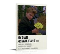 GUYREWGRUG Póster de My Own Private Idaho para decoración de habitación, dormitorio, lienzo decorativo para pared, 60 x 90 cm, estilo marco