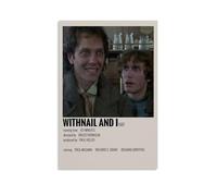 GUYREWGRUG Póster de Withnail And I para decoración de habitación, dormitorio, lienzo, 50 x 75 cm, estilo sin marco