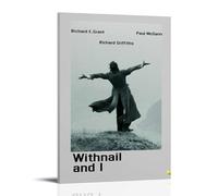 GUYREWGRUG Póster de Withnail And I para decoración de habitación, dormitorio, lienzo, arte de pared, 20 x 30 cm, estilo marco