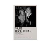 GUYREWGRUG Póster de Young Frankenstein para decoración de habitación, dormitorio, lienzo, 30 x 45 cm, estilo sin marco