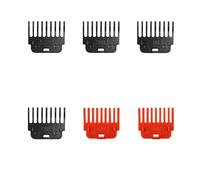 GUYTRM 1 juego de protectores for cortadora de cabello T9, peines guía, guías de corte, accesorios for herramientas de peinado de 1 mm, 2 mm, 3 mm, 4 mm, 6 mm y 9 mm lingli(6Pcs)