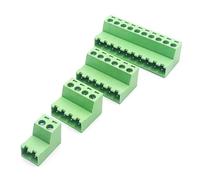 GUYTRM 10 Bloques de terminales enchufables de Acoplamiento sin Soldadura 2EDGRK de 5,08 mm, 2P, 3P, 4P, 5P, 6P, 7P, 8P, 9P, 10P y 12P lingli(9P)
