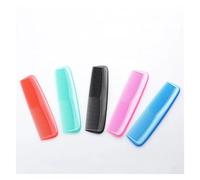 GUYTRM 3 unids/lote peines antiestáticos Mini cepillo de pelo de doble cara peine de barba profesional peine de peluquero herramientas de estilismo accesorios de salón lingli(3pcs Random Color)