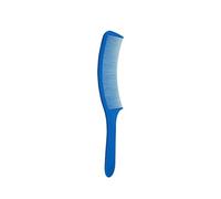 GUYTRM Afeitadora curvada, peine de corte antiestático for peluquero, peine superior plano, herramienta de peluquería, cepillo de corte de pelo lingli(Blu)