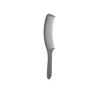 GUYTRM Afeitadora curvada, peine de corte antiestático for peluquero, peine superior plano, herramienta de peluquería, cepillo de corte de pelo lingli(Gris)