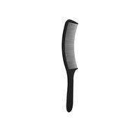 GUYTRM Afeitadora curvada, peine de corte antiestático for peluquero, peine superior plano, herramienta de peluquería, cepillo de corte de pelo lingli(schwarz)