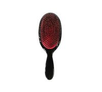 GUYTRM Cepillo de pelo de lujo for mujer, Color dorado y plateado, pelo rizado largo, peine for extensión de cabello, cerdas de jabalí, cepillo for desenredar el cabello lingli(042-1 ROSE GOLD)