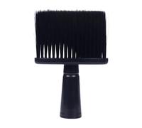 GUYTRM Cepillo de pelo suave for el cuello, plumero for el rostro, cepillo de limpieza for corte de pelo de peluquería, herramientas de peinado for peluquería lingli(schwarz)