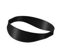 GUYTRM Diadema curva de silicona for cortes de pelo, banda for el pelo, plantilla for afeitar el escote, guía for cortar el pelo, regla for peinar el cabello for hombres lingli(schwarz)