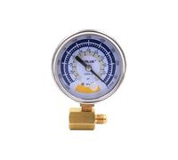 GUYTRM Manómetro de vacío de 63 mm, medidor de presión de aire preciso for bomba de vacío, pantalla de dial de 0 a 14 psi, conector G1/8 pulg. lingli