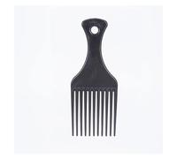 GUYTRM Peine de barba Retro for hombre, cabeza de aceite, peines de dientes anchos grandes, herramientas de corte de pelo for barbería, accesorios de peluquería lingli(schwarz)