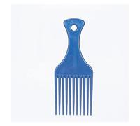GUYTRM Peine de barba Retro for hombre, cabeza de aceite, peines de dientes anchos grandes, herramientas de corte de pelo for barbería, accesorios de peluquería lingli(Blu)